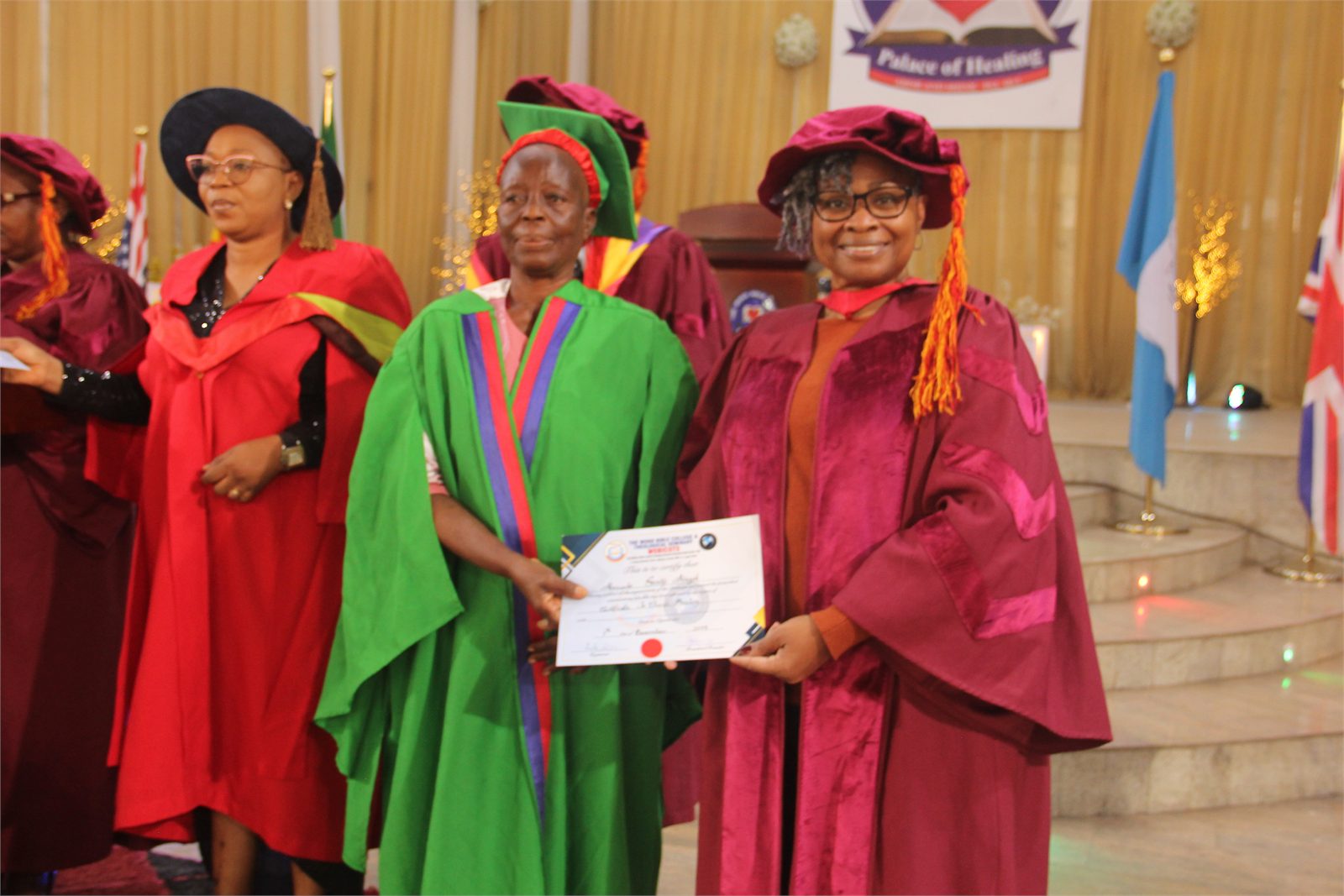 Students in worship and formation